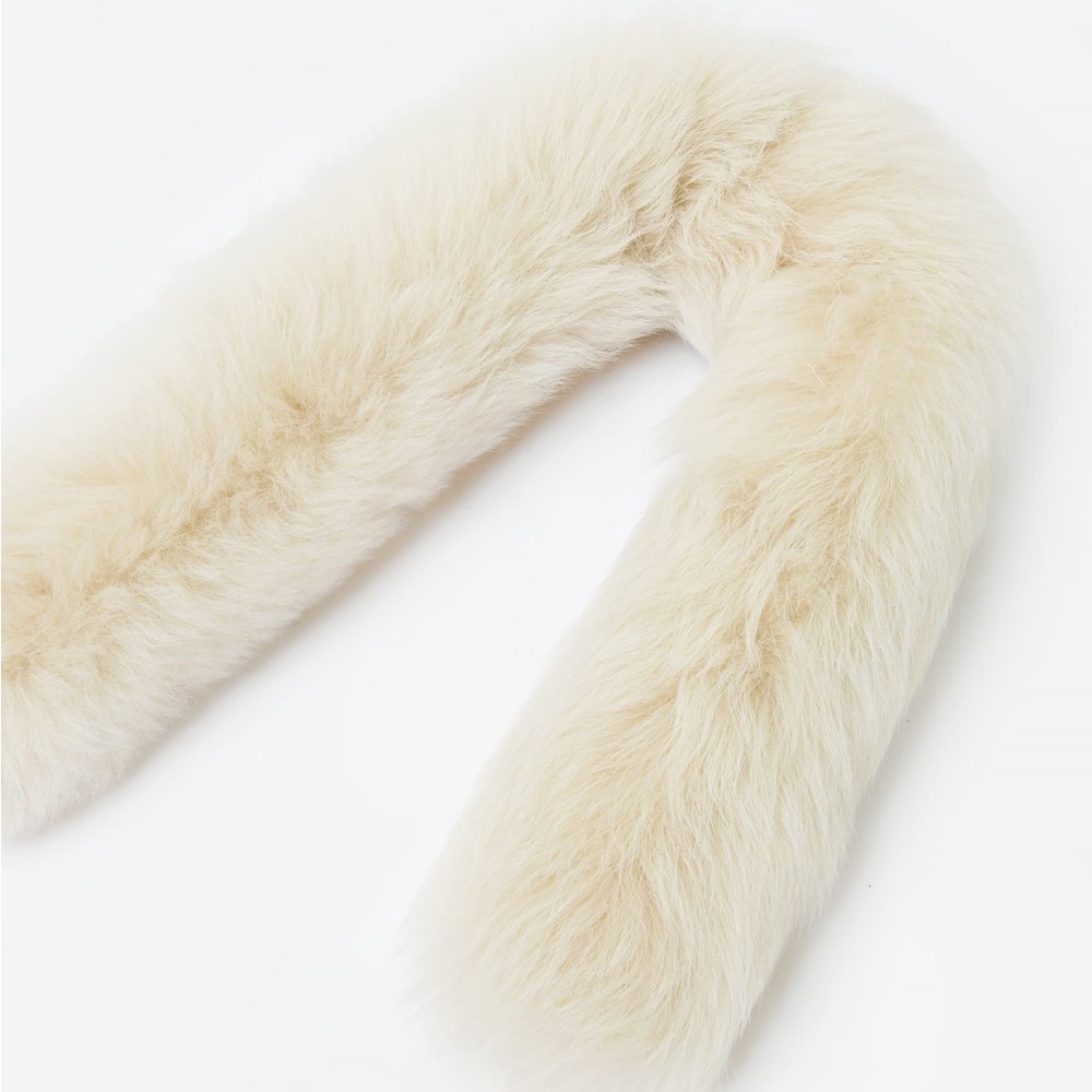 Bogner Cream Fur Trim
